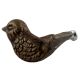 Antique Small Bird Iron Cabinet Knob